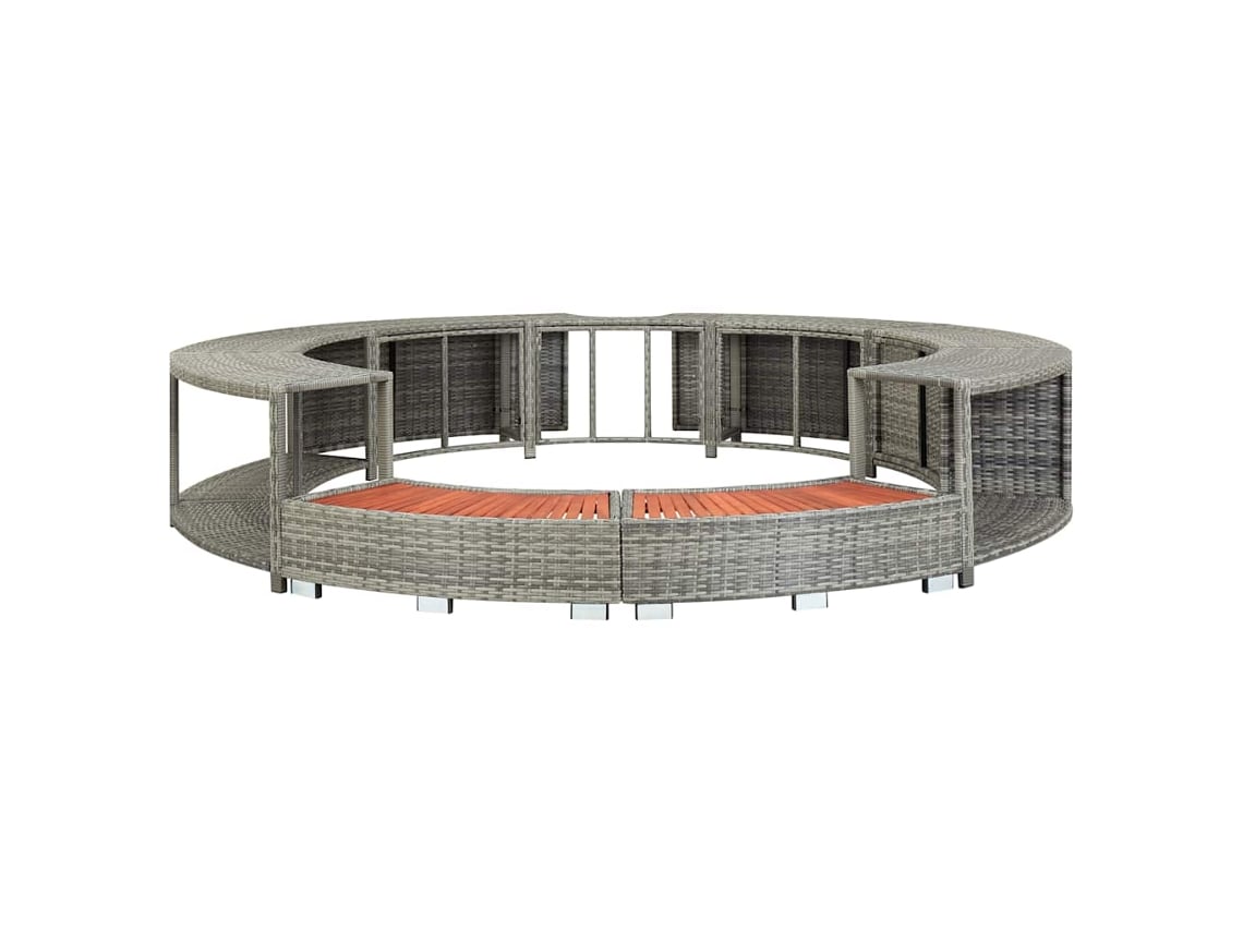 Contorno De Banheira (vime Pe Cinza)