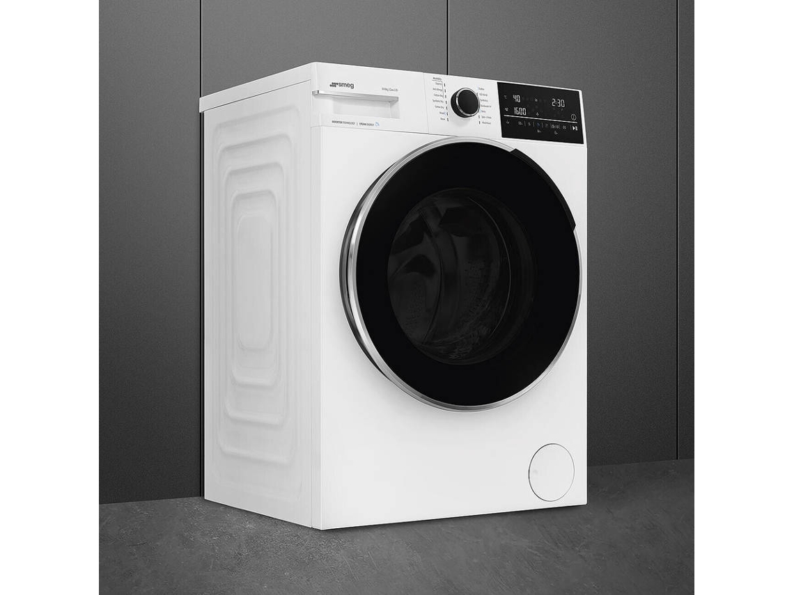 Máquina de Lavar e Secar Roupa SMEG WDN064SLDIN (6/10 kg - 1400 rpm - Branco)