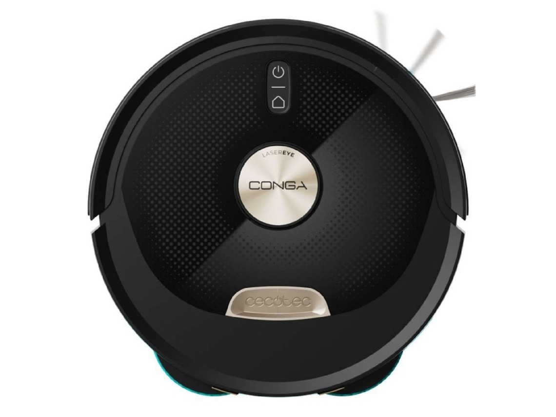 Conga M100 Spin Ai Robô Aspirador Com Mopas Giratórias Eleváveis. 20000 Pa De Sucção Cecotec
