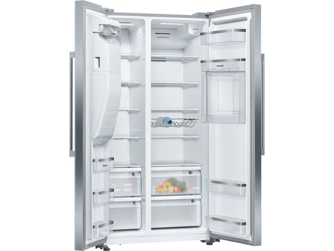 Frigorífico Americano SIEMENS KA93GAIDP (No Frost - 598 cm - 605 L - Inox)