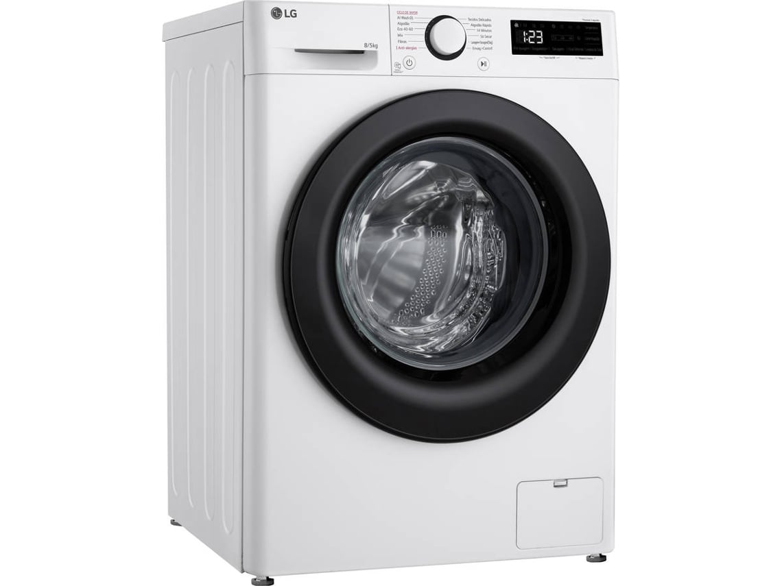 Máquina de Lavar e Secar Roupa LG F2DR5S8S6W (5/8 kg - 1200 rpm - Branco)