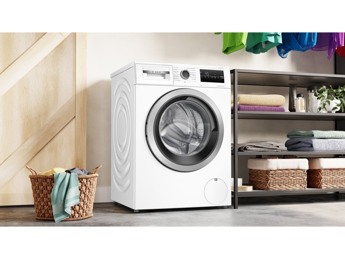 Máquina de Lavar Roupa BOSCH WAN28201EP (9 kg - 1400 rpm - Branco)