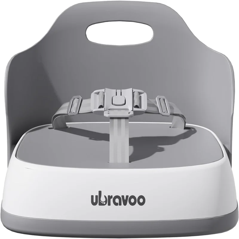 Assento Elevatã³rio, Design Portã¡til, Cintas De Seguranã§a Ajustã¡veis, Cinza Oem