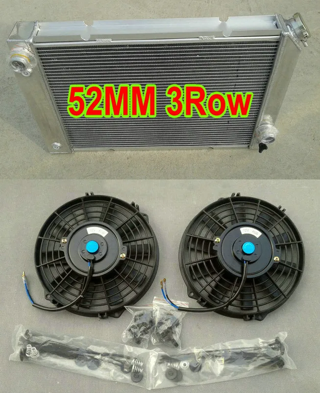 Radiador, Construã§ã£o Em Alumãnio, Compatãvel Com Pontiac Fiero, Radiador E 2 Ventiladores Oem