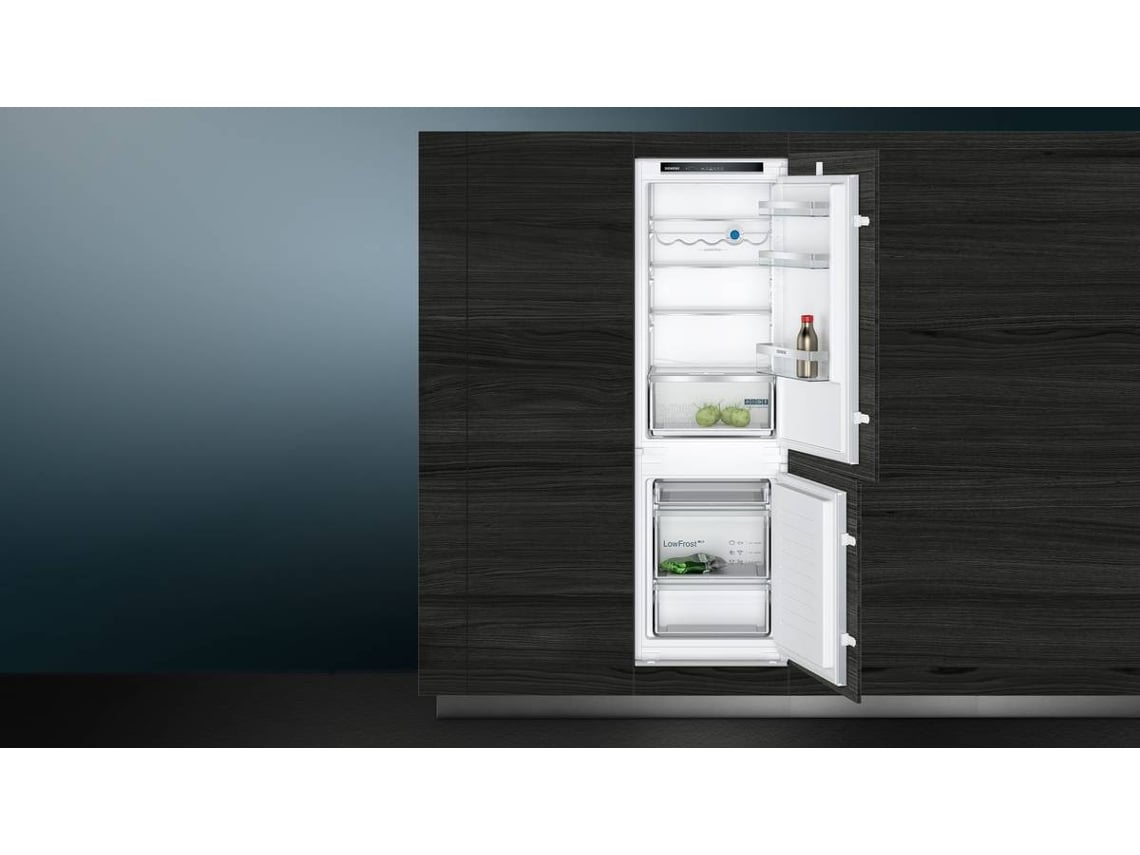 Frigorífico Combinado Encastre SIEMENS KI86VVSE0 L (Low Frost - 177.2 cm - 267 L - Branco)