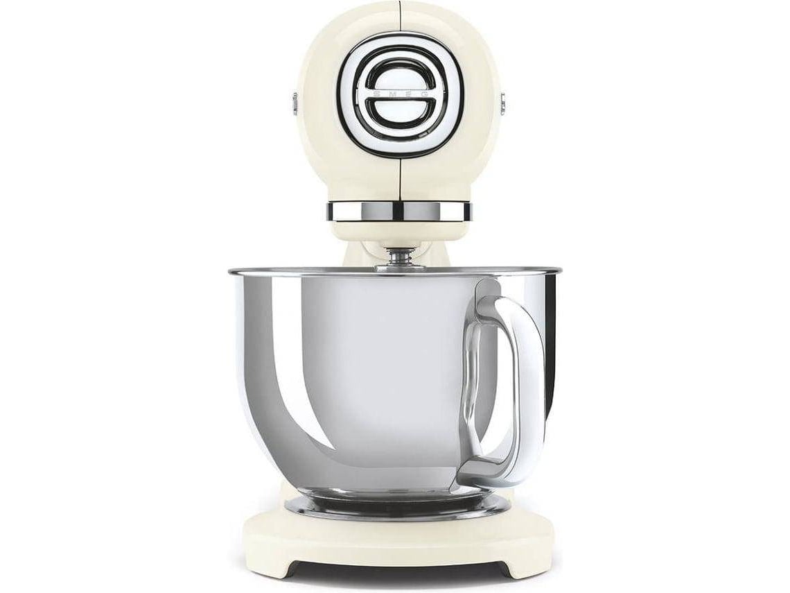 Robô de Cozinha SMEG Anni 50 SMF03CREU (4.8 L - 800 W - 6 Acessórios)