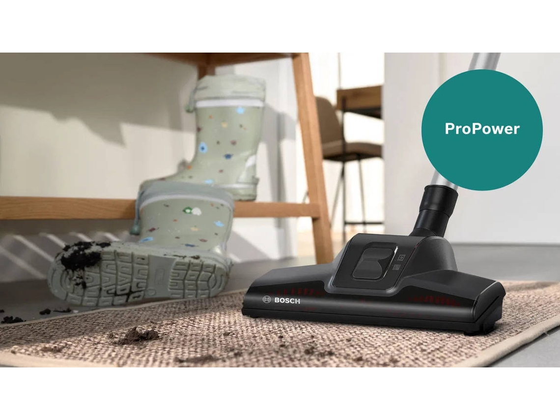 Aspirador com Saco BOSCH BGL8POW3A SERIE 8 ProPower (74 dB - Saco de pó: 5 L)