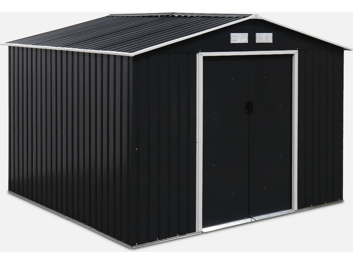 Abrigo SWEEEK (Cinzento e Branco - 706m² - 81x131x187 cm)