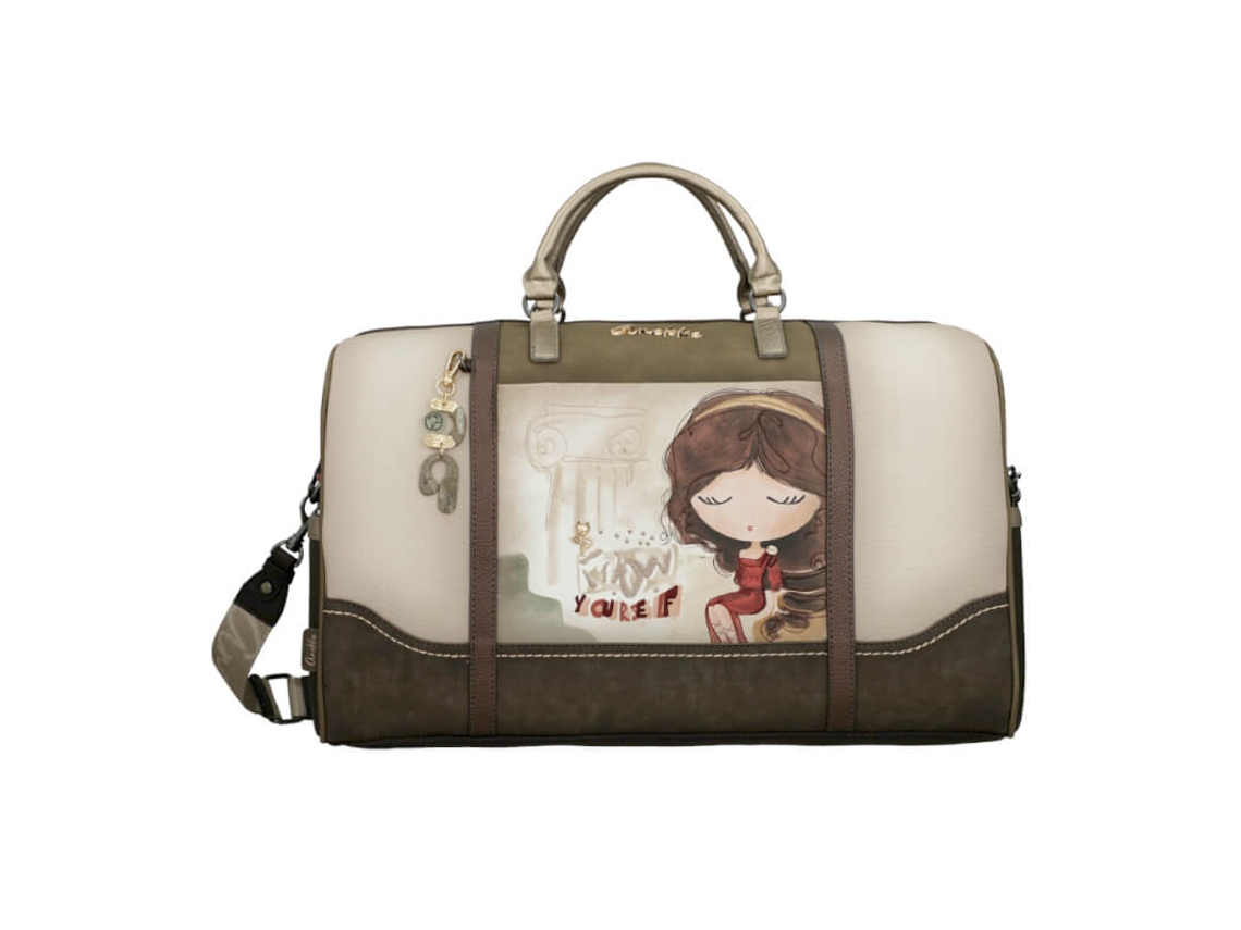Saco De Viagem 51cm Muse Castanho Anekke