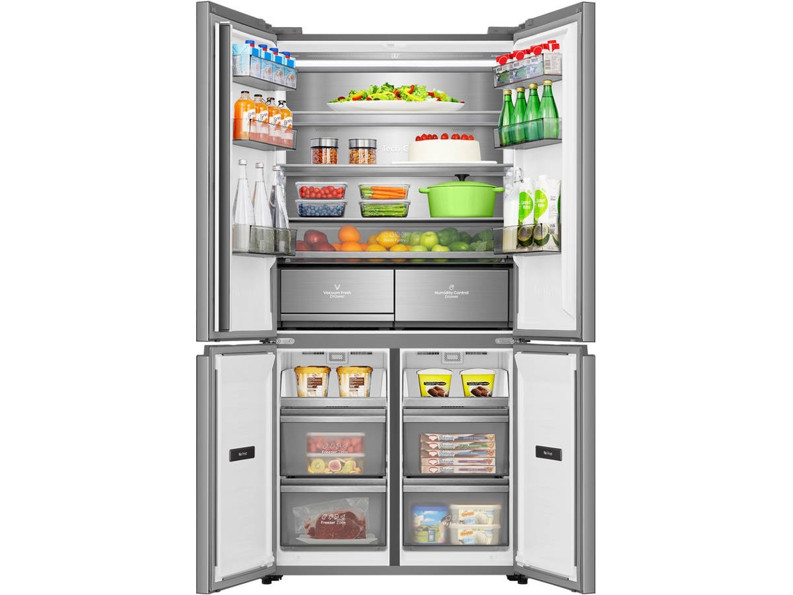 Frigorífico Americano HISENSE RQ5P605NSVE (No Frost - 190 cm - 591 L - Inox)