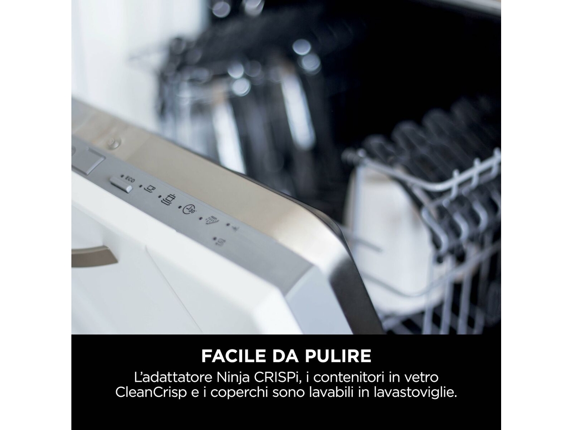 Fritadeira De Ar Ninja Crispi (1700 W 1,4 L Tomada Eu)