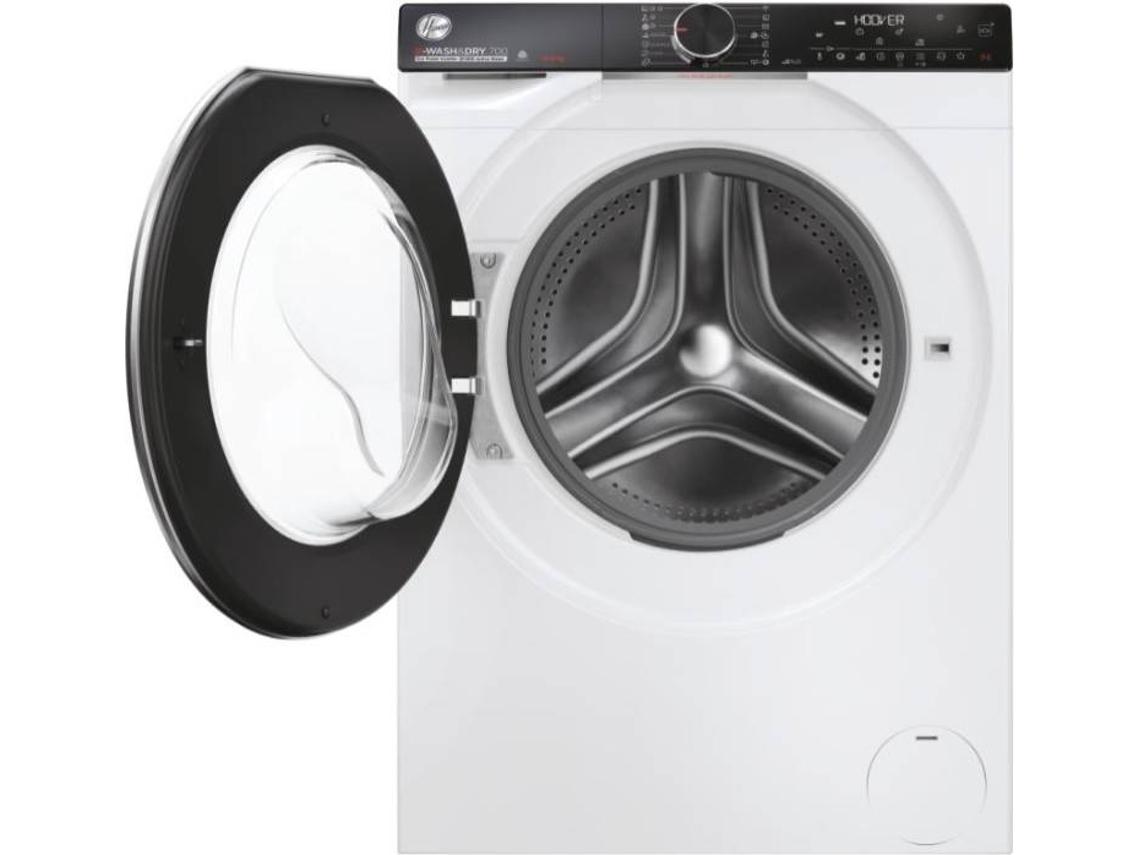 Máquina de Lavar e Secar Roupa HOOVER H7D 4128MBC8-S (8/12 kg - 1400 RPM - Branco)