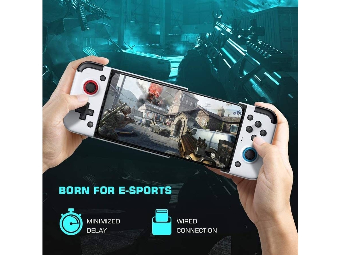 Nova Versão X2 Type-C Mobile Gamepad Gaming Controller para Xbox Game Pass Playstation Now Stadia Geforce Nowprata