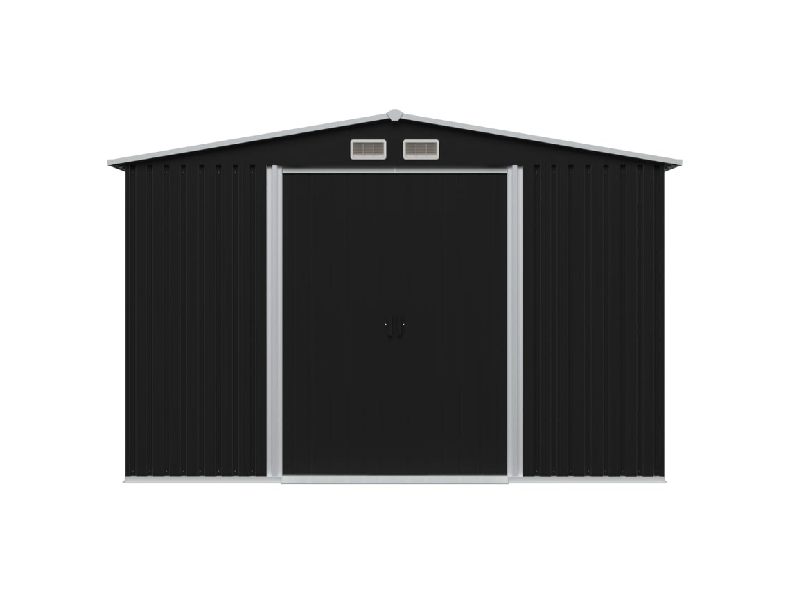 Abrigo MAISON EXCLUSIVE 257x205x178 cm Aço Antracite