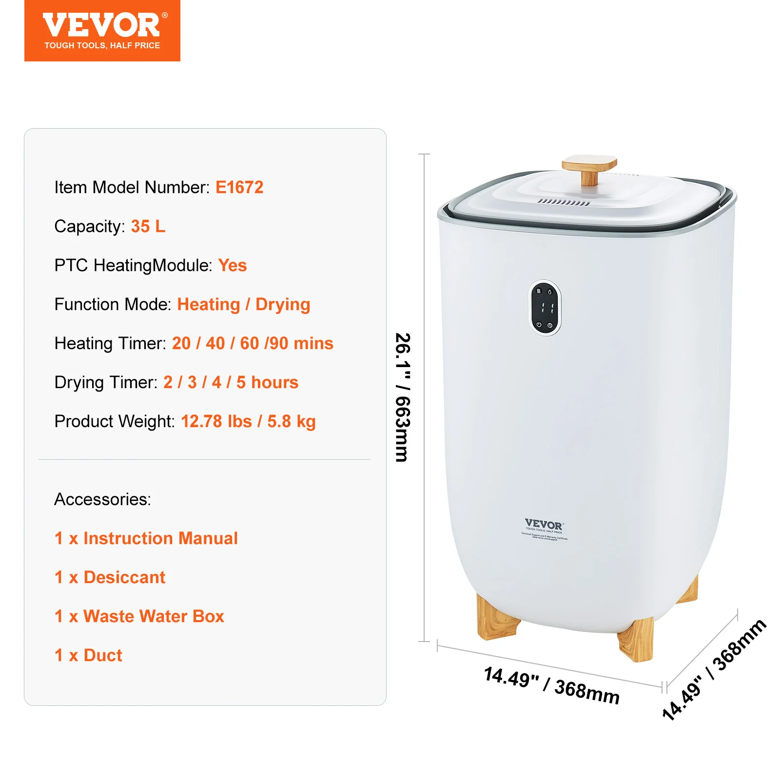 Aquecedor De Toalhas Luxuoso, Capacidade De 35l, Módulo De Aquecimento Ptc,35l