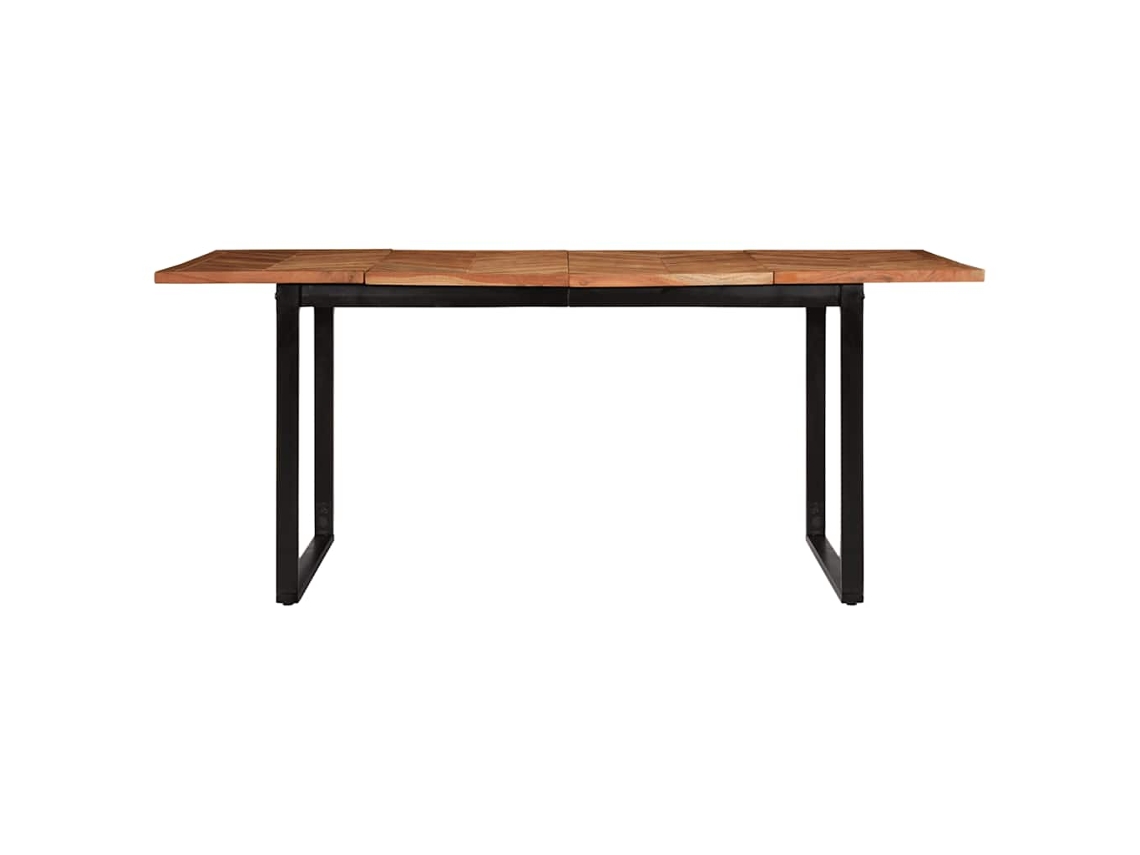 Mesa De Jantar 180x90x75 Cm Madeira De Acácia Maciça Haochrymec