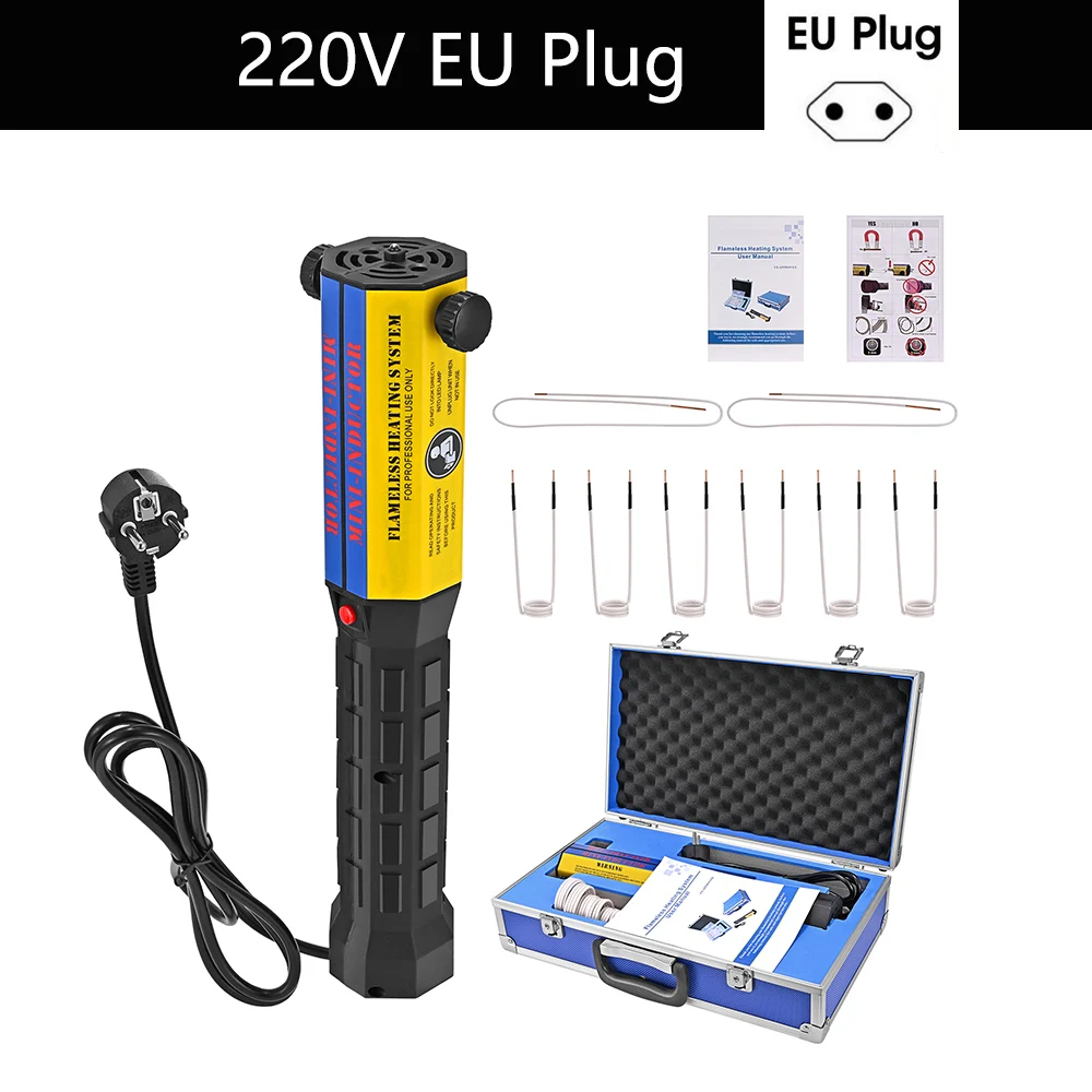 Aquecedor Por Indução Magnética, Aquecimento Seguro, Desempenho Eficiente, 220v Eu Plug Oem