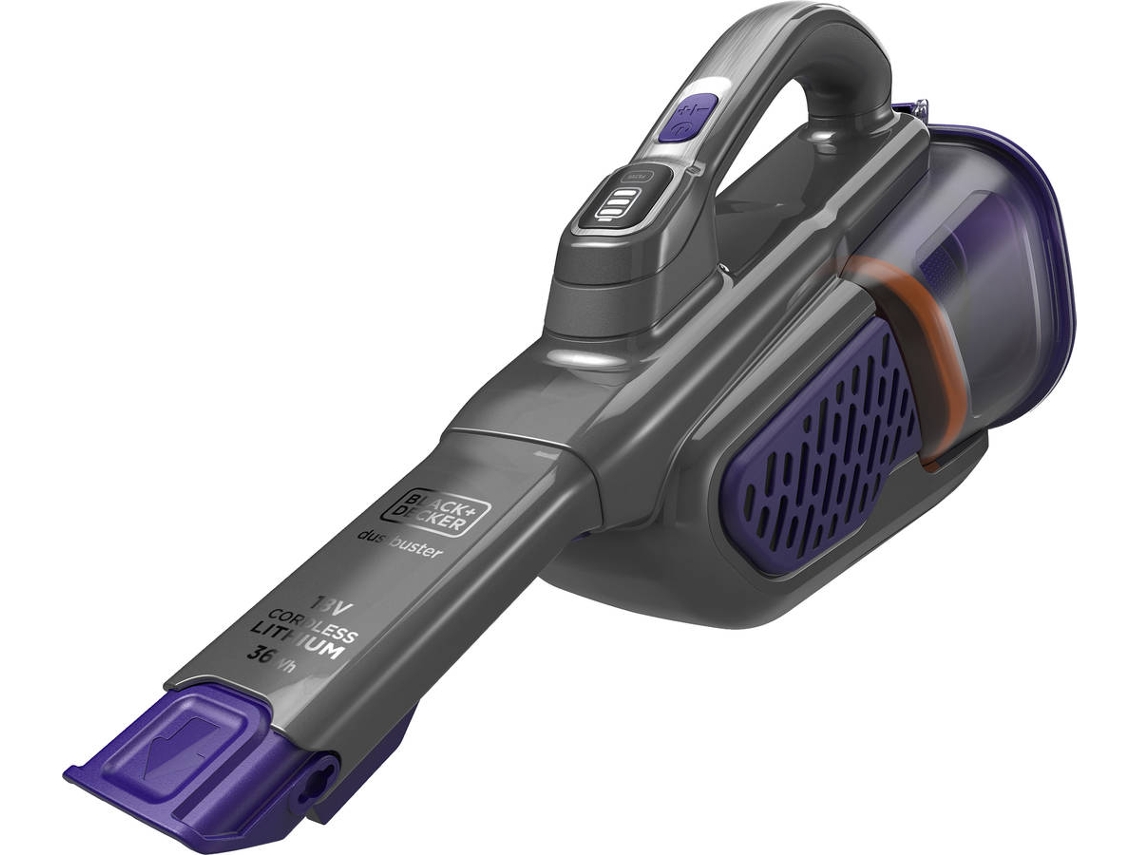 Mini Aspirador BLACK+DECKER BHHV520BFP-QW (18 V - Autonomia: 23 min - 700 ml)