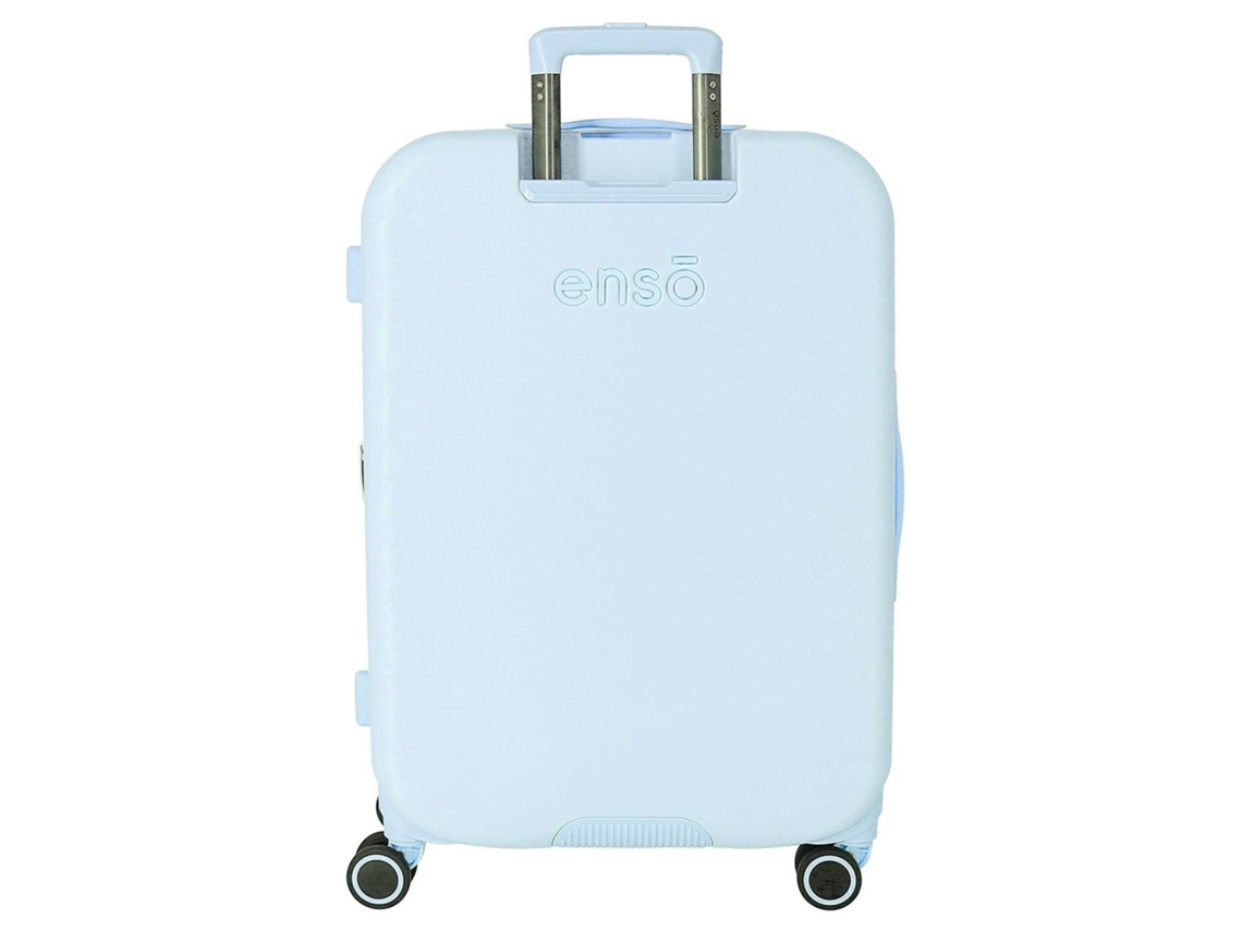 Mala Média Abs Rígida Disney Mickey Happiness Azul