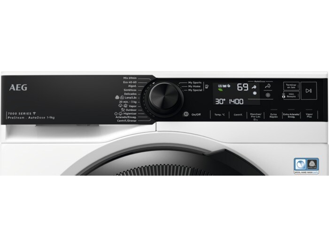Máquina de Lavar Roupa AEG LFR7394O4Q (9 kg - 1400 rpm - Branco)