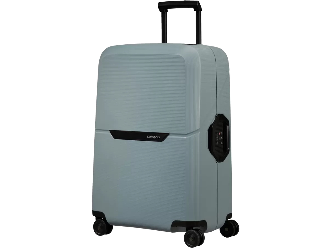 Mala de Viagem Média SAMSONITE Magnum Eco Azul Gelo (69X48X30cm - 82L)