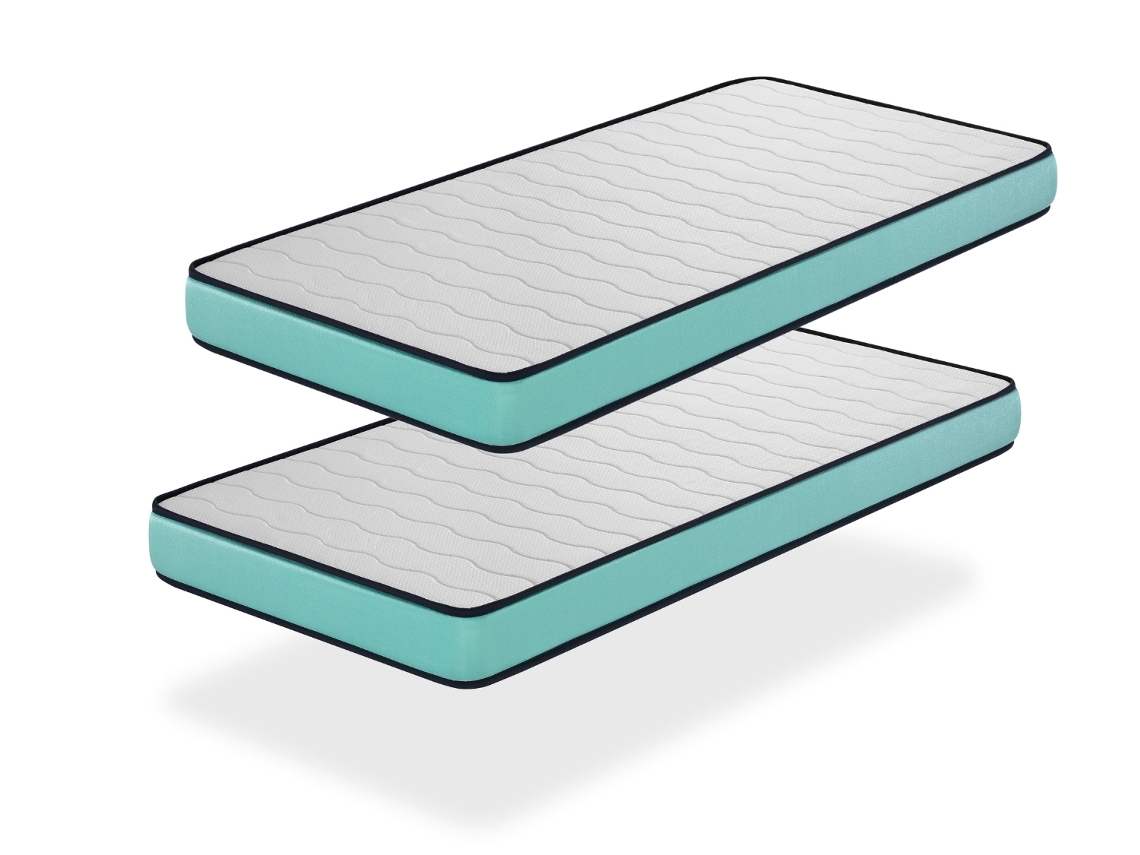 LOT 2x Colchões de espuma CONFORT PRO XALUCA (80x160 cm)