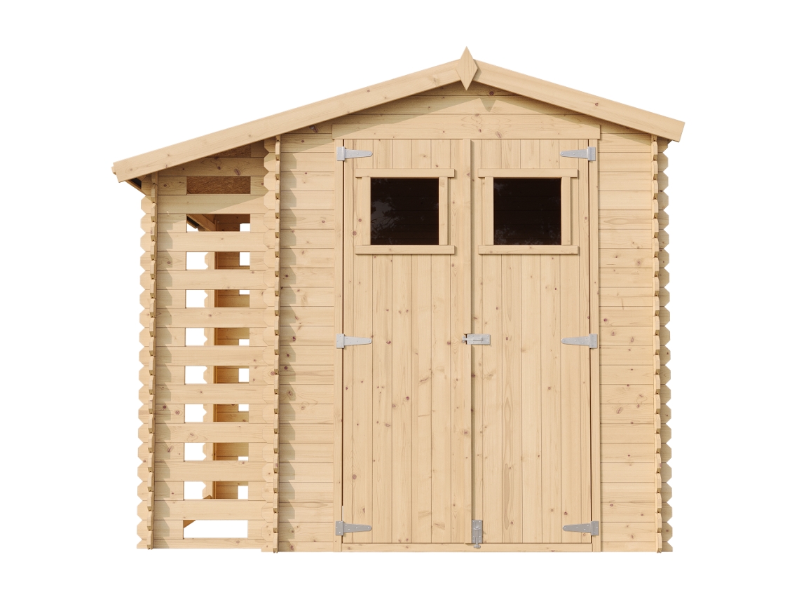 Galpão De Madeira 4,47 M² H218 X 272 X 206 Cm Timbela M386