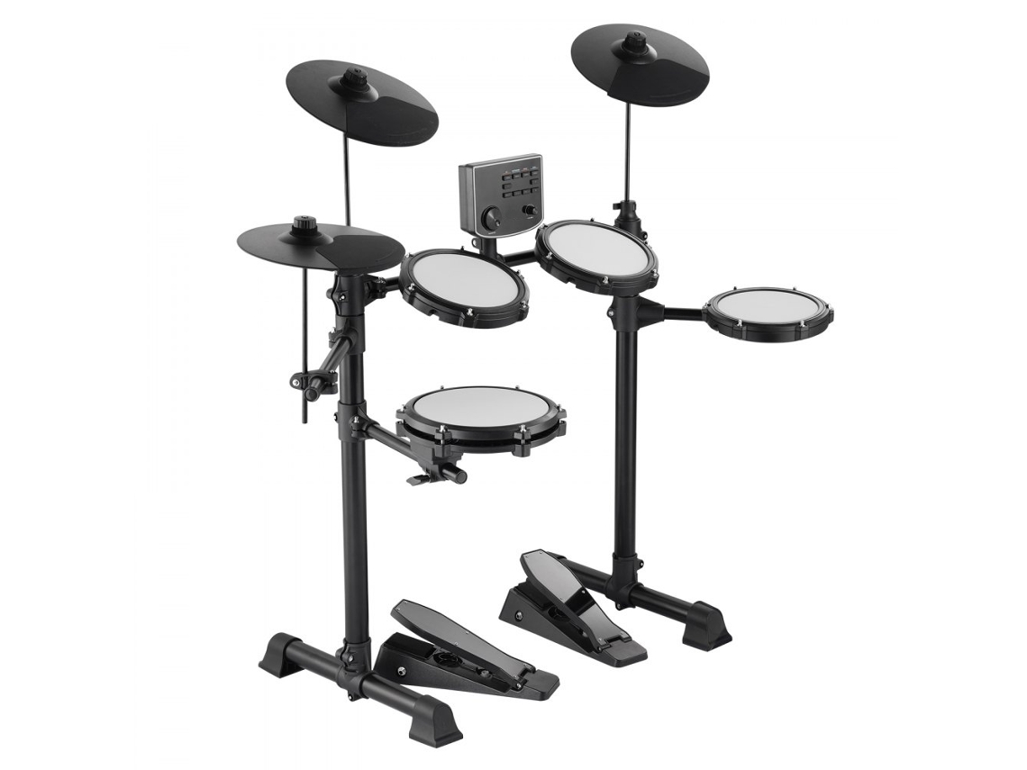 Conjunto De Percussão Eletrónica 150 Sons Para Iniciantes E Adultos Tekmaquinas