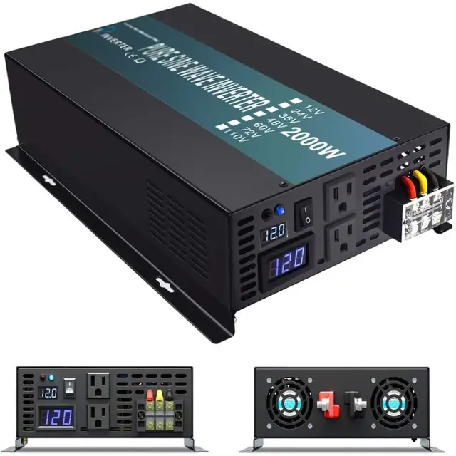 Inversor Solar, Onda Senoidal Pura, Múltiplas Opções De Potência,rbp 2000w,48v,220v 230v Oem