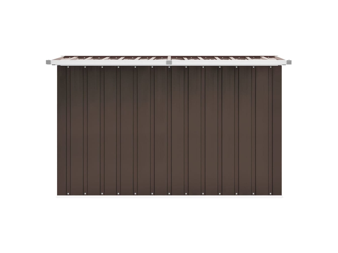 Caixa de Arrumação para Jardim 149X99X93 Cm Castanho PANGSHIYUAN