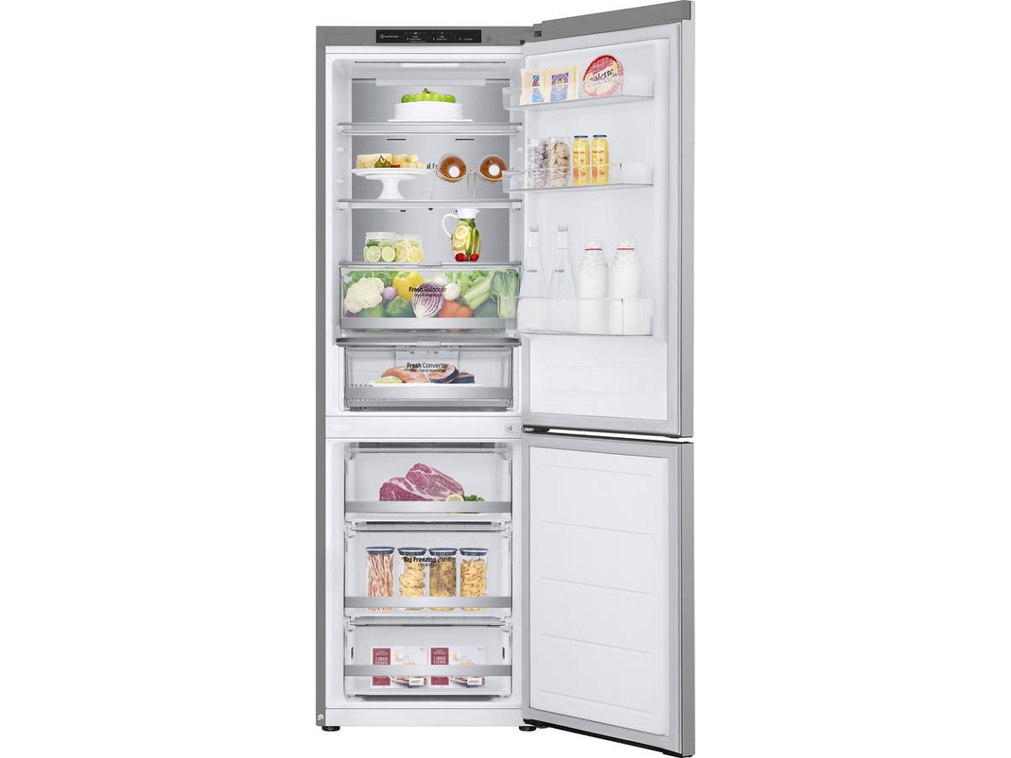 Frigorífico Combinado LG GBV7180CPY C (No Frost - 186 cm - 344 L - Cinzento)