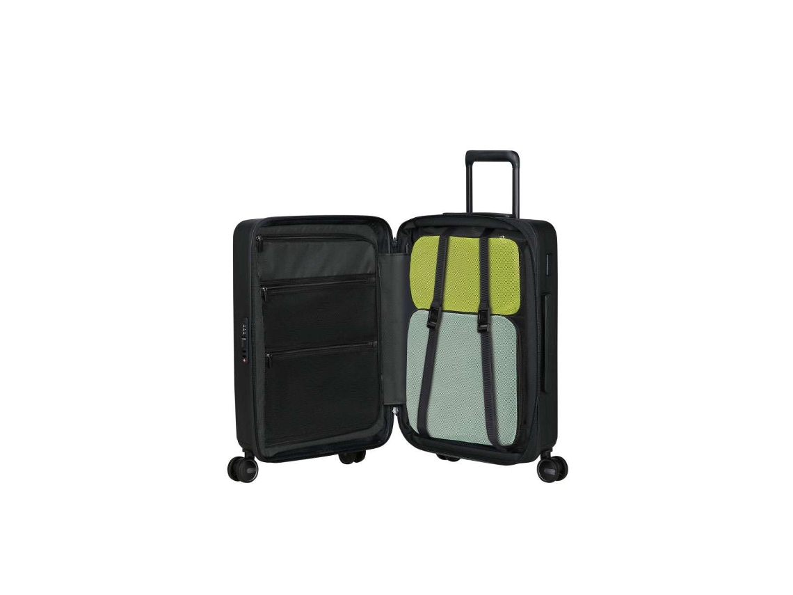Mala de Cabine SAMSONITE Restackd 55Cm 4 Rodas Exp. Preto