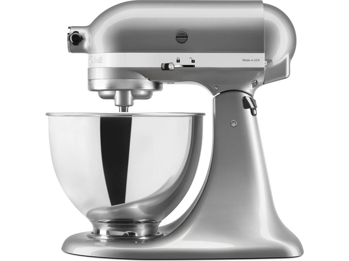 Batedeira com Taça KITCHENAID 5KSM95PSEMC (275 W - Taça 4.3 L - Inox)