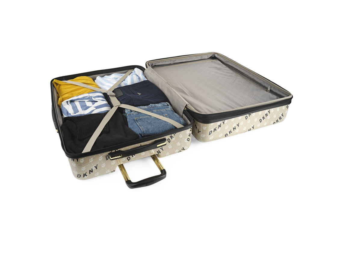 Mala Grande para Pc DKNY DKNY-905 On Repeat Seixo-Pedra-Preto 51 5X76 5X31 Cm 103L