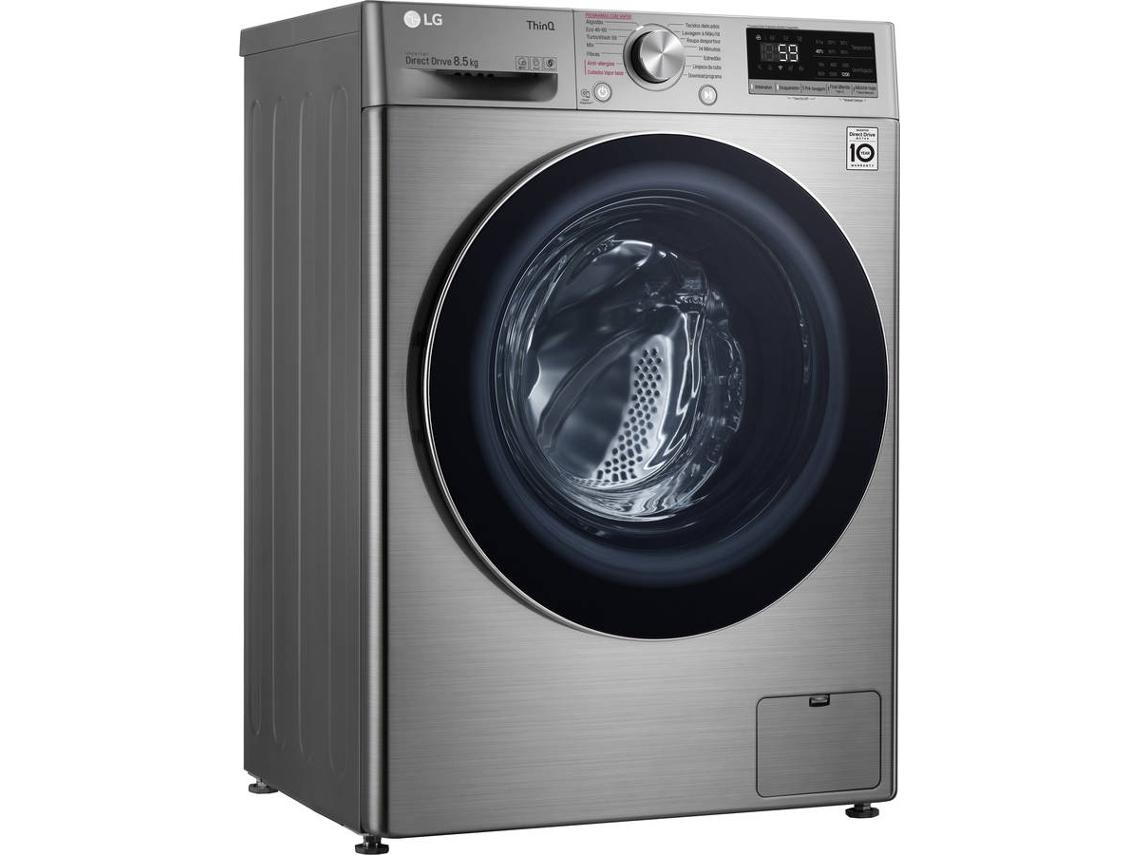 Máquina de Lavar Roupa LG F2WV5S85S2S (8.5 kg - 1200 rpm - Inox)