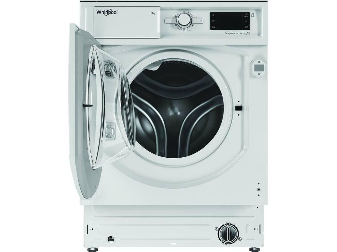 Máquina de Lavar Roupa Encastre WHIRLPOOL BI WMWG 91485 EU (9 kg - 1400 rpm - Branco)