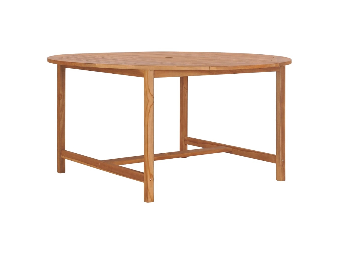 Mesa De Jardim 150x76 Cm Madeira De Teca Maciça Lovely Home