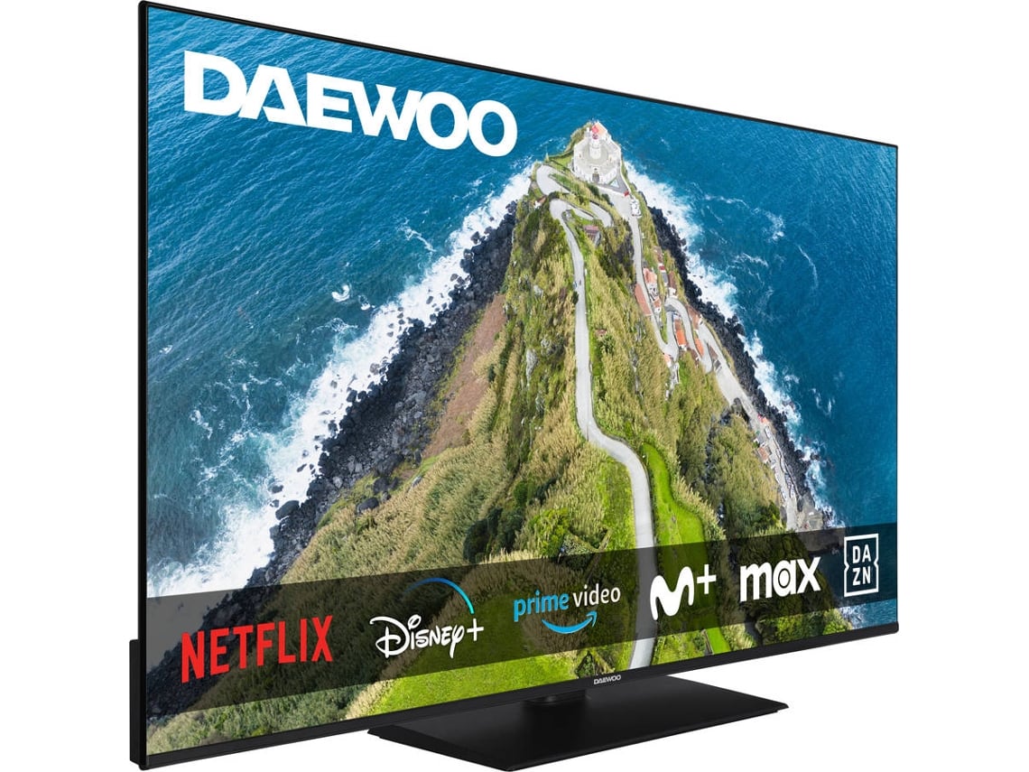 TV DAEWOO 50DM75QV (QLED -  50'' -  127 cm -  4K Ultra HD - Smart TV)