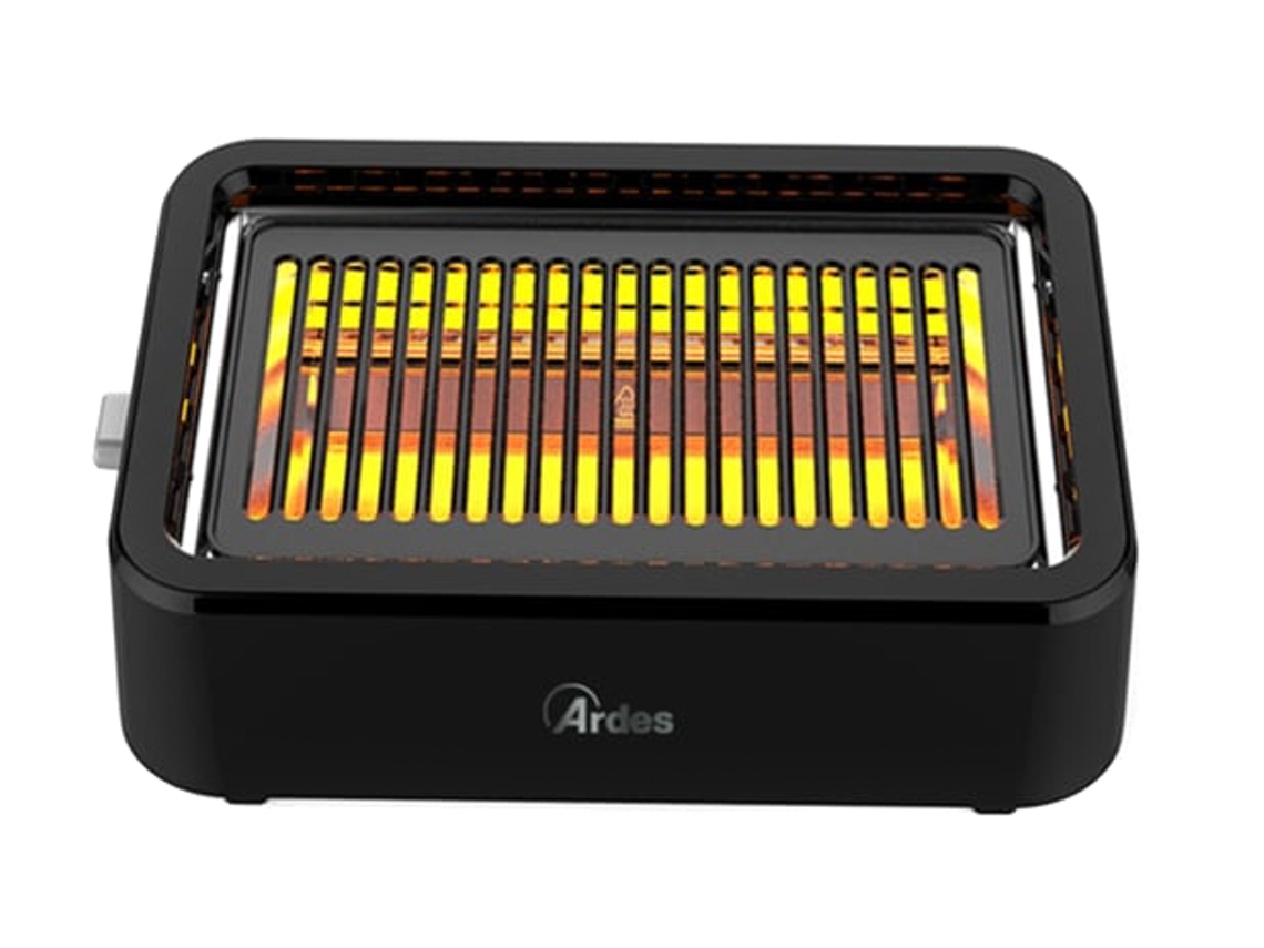 ARDES Argrill01 Grelhador de Interior 1 Pessoas 1300 W Preto