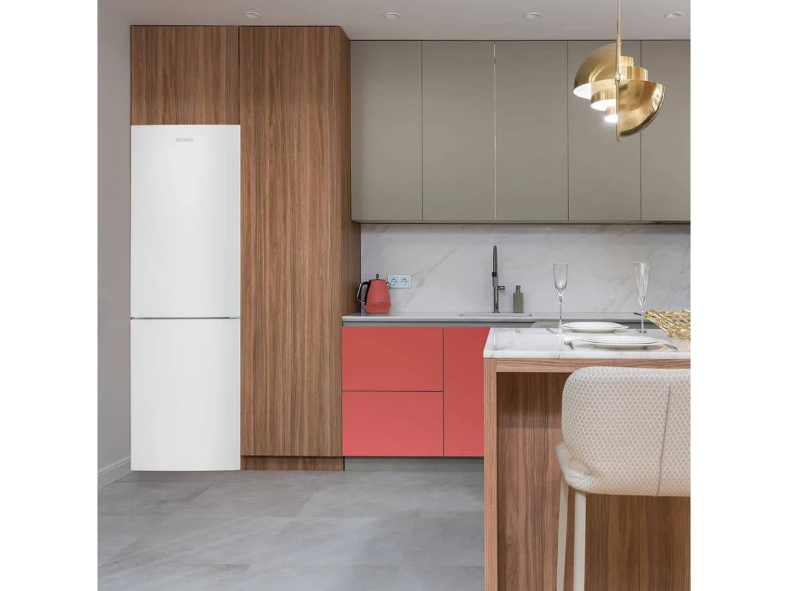 Frigorífico Combinado BECKEN Boostcooling BC5190WH (No Frost - 185 cm - 323 L - Branco)