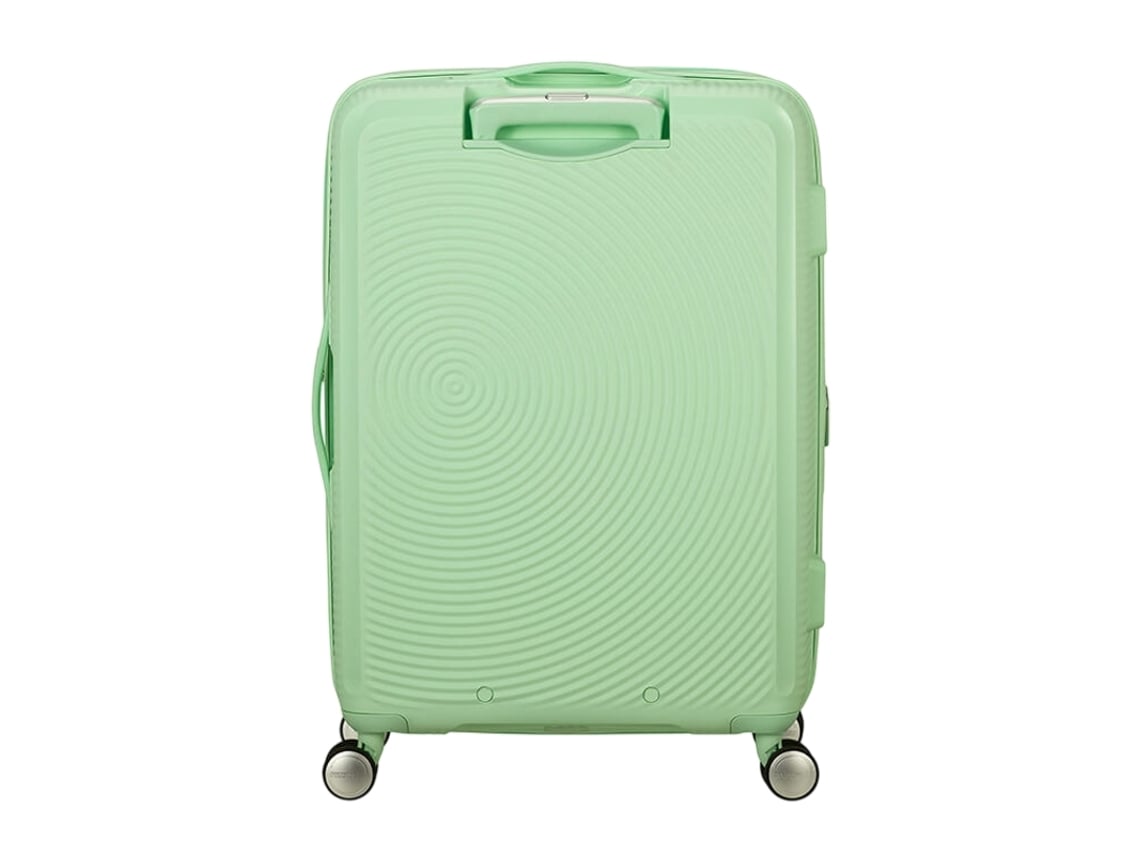 At Mala De Viagem Média 67cm 4r Exp. Soundbox Verde Pastel American Tourister