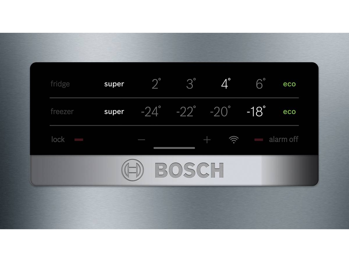 Frigorífico Combinado BOSCH KGN49XLEA (No Frost - 203 cm - 438 L - Inox)