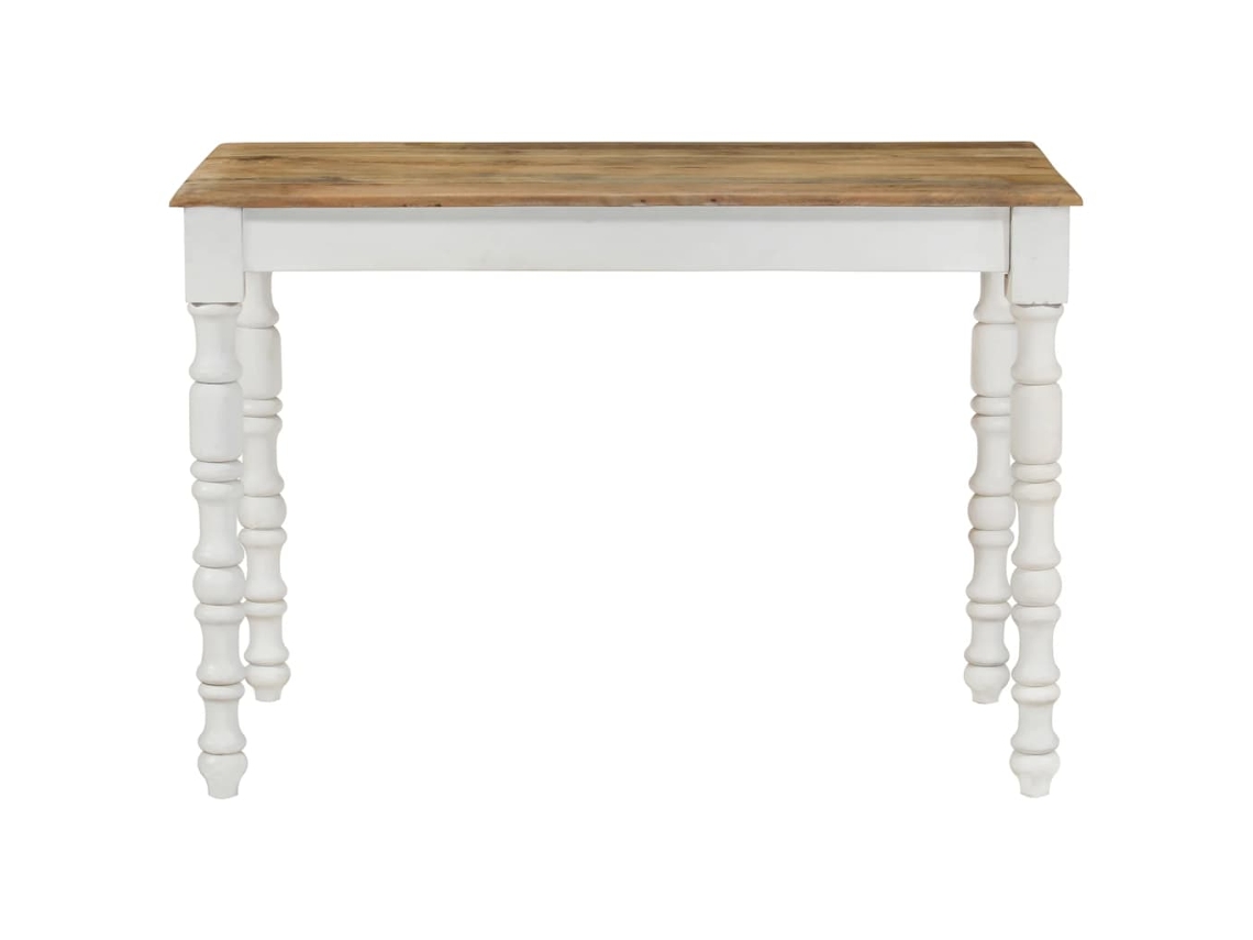 Mesa De Jantar 110x60x76 Cm Madeira De Mangueira Maciça Haochrymec