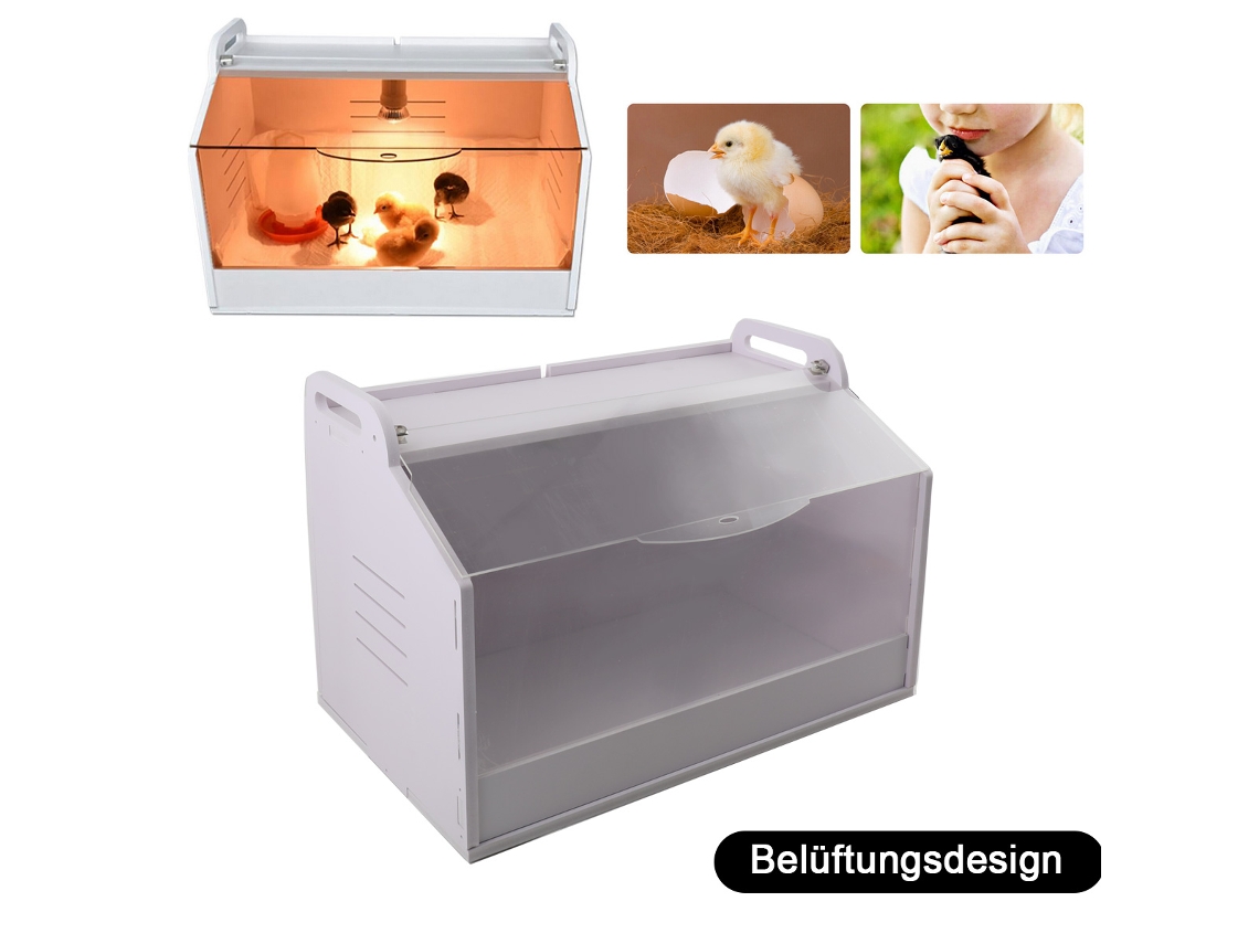 Incubadora De Chocagem, Calor Ajustável, Kit Completo De Cuidados