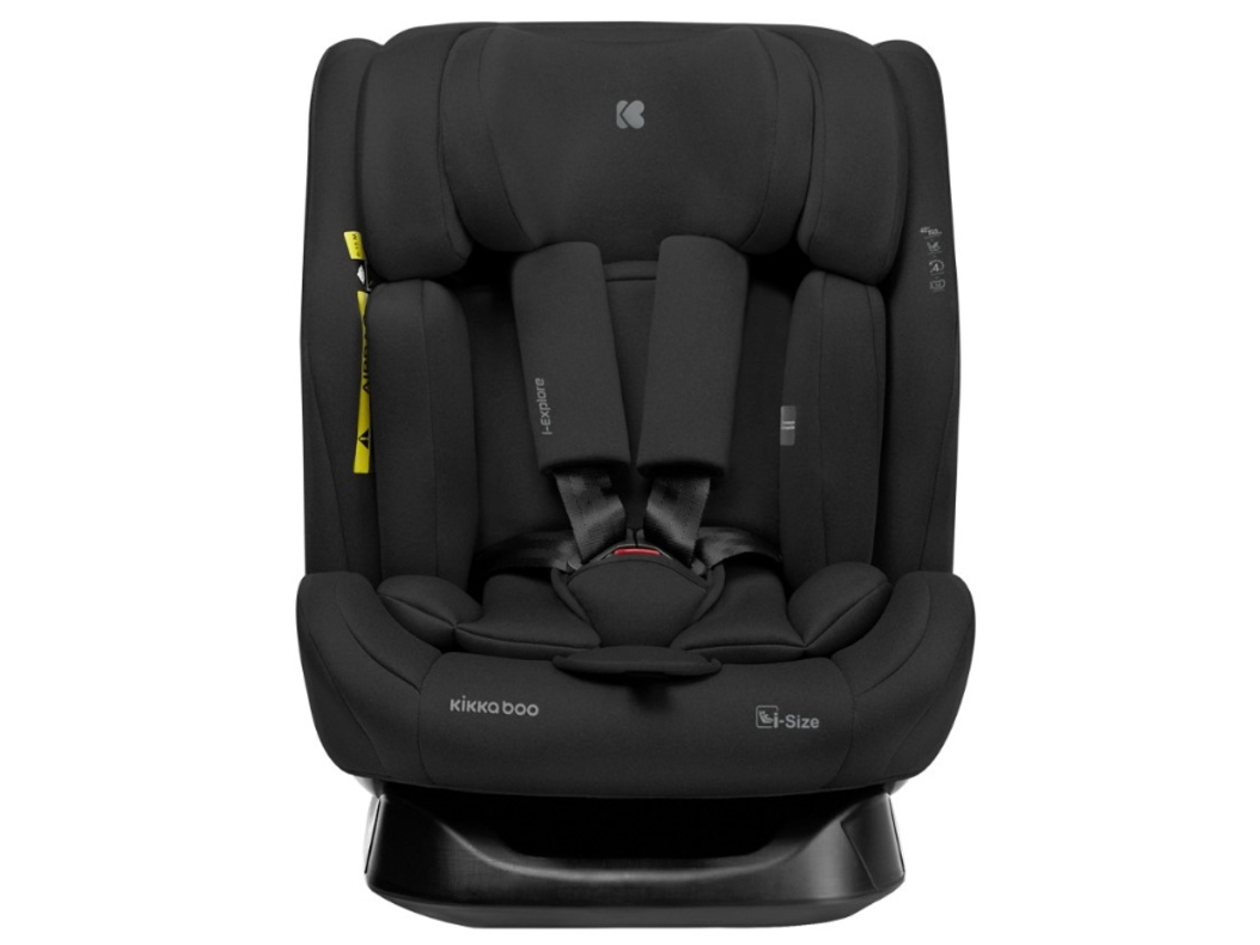 Cadeira Auto I-Size 40-150Cm KIKKA BOO I-Explore Black