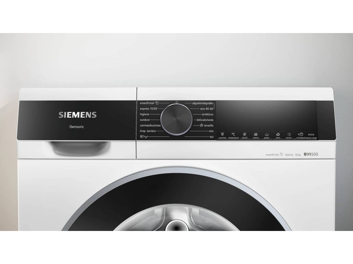 Máquina de Lavar Roupa SIEMENS WG56G2Z1ES (10 kg - 1600 RPM - Branco)