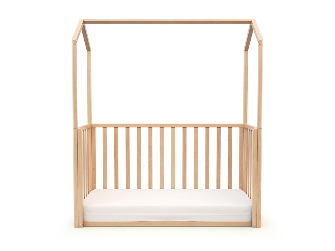 Berço Convertível em Cabana de Bebé Confort de Madeira AT4