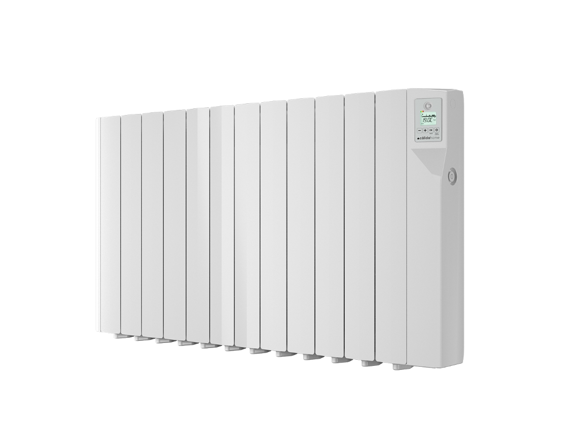 Emissor Térmico Elétrico 12 Elem. Cálidahome Sentinel 1800w, Fluido Alta Transferência 150 W/elem, Detetor De Presença, Divisões De 18–23 M²