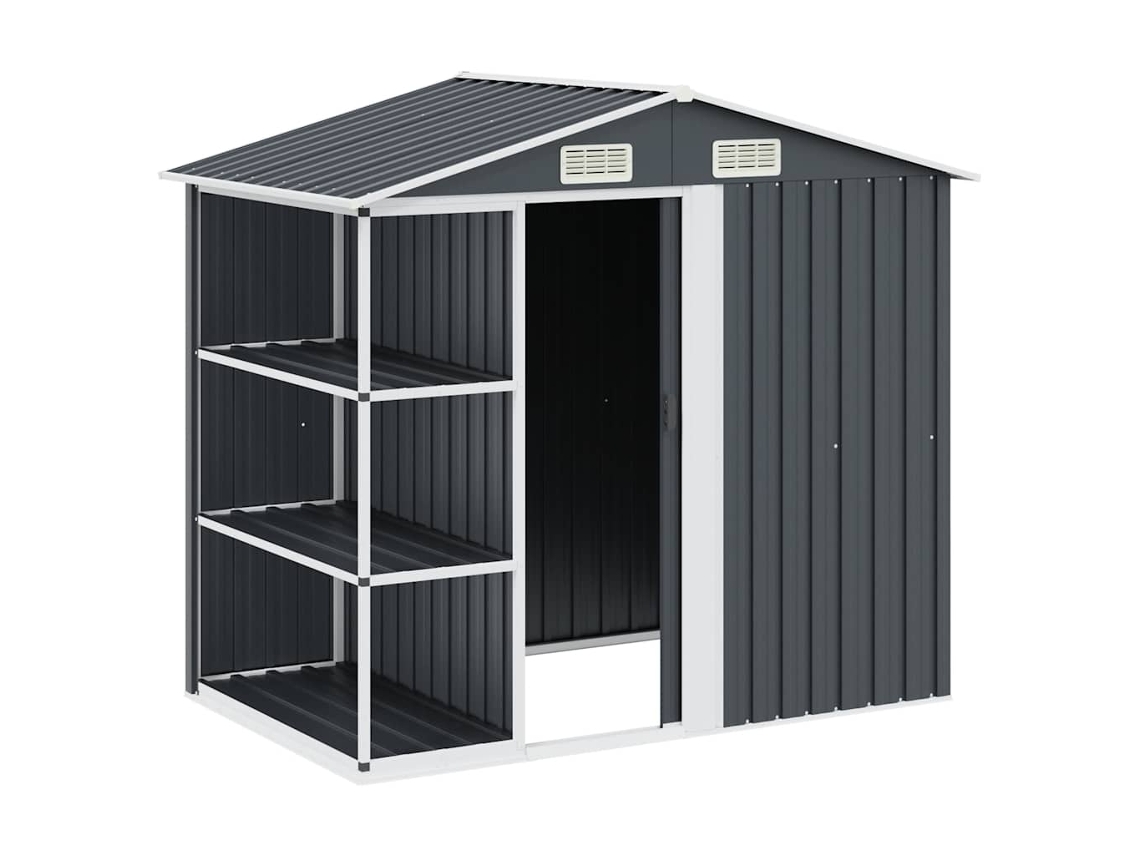 Abrigo De Jardim (prateleiras 205x130x183 Cm)