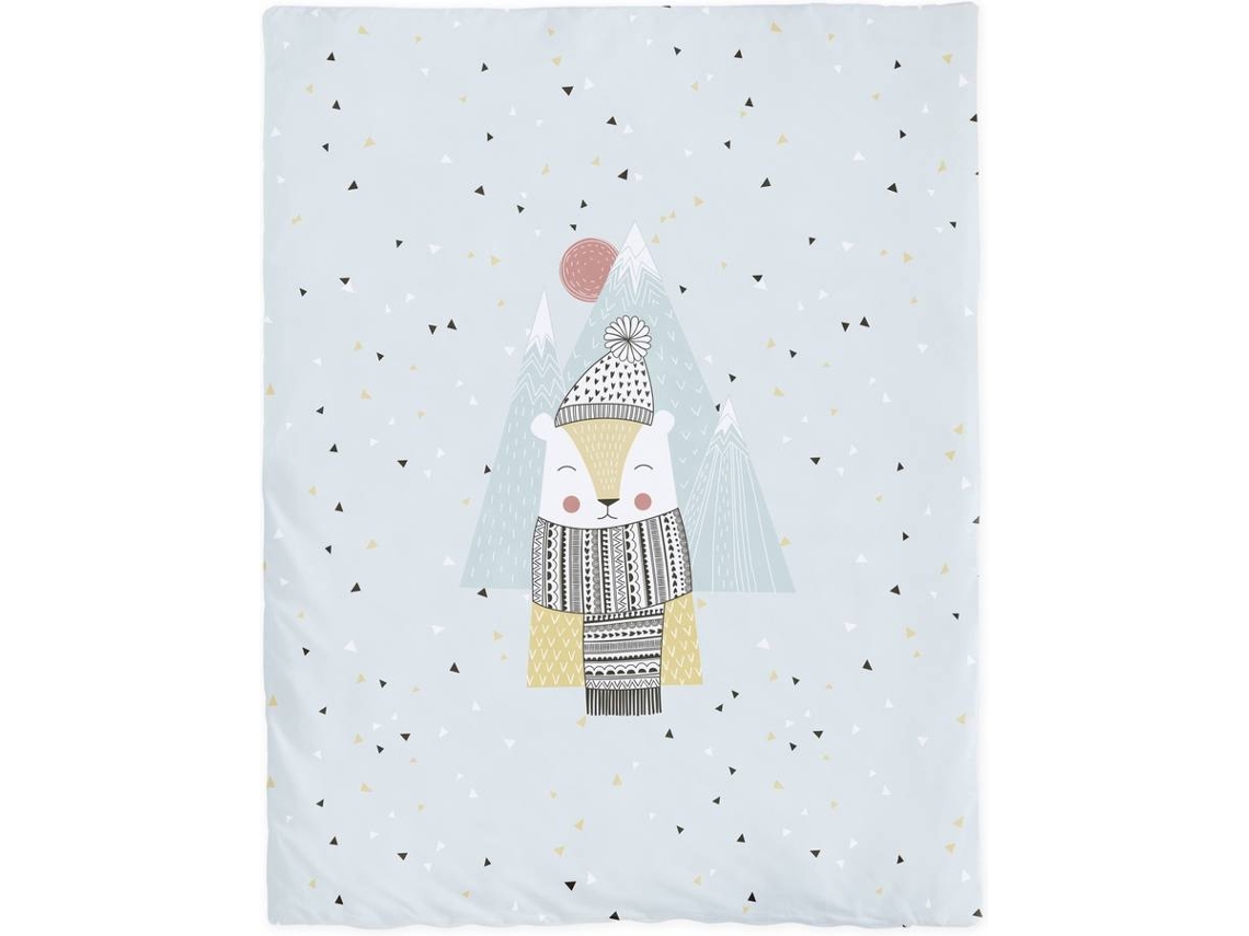 Mini Berço e Têxtil TANUKI Polar Bear Azul (15x85x55 cm)